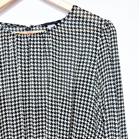 TOMMY HILFIGER Houndstooth Midi Dress | Flowy Fit | Size 14 * - Picture 7 of 10